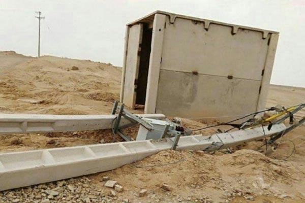 تخریب مجدد خط انتقال آب به یزد تخریب مجدد خط انتقال آب به یزد