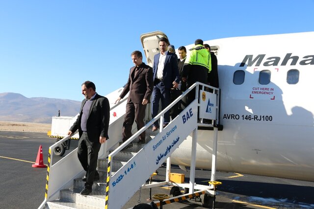 (تصاویر) از سرگیری پرواز تهران_ یاسوج پس از ۱۱ ماه