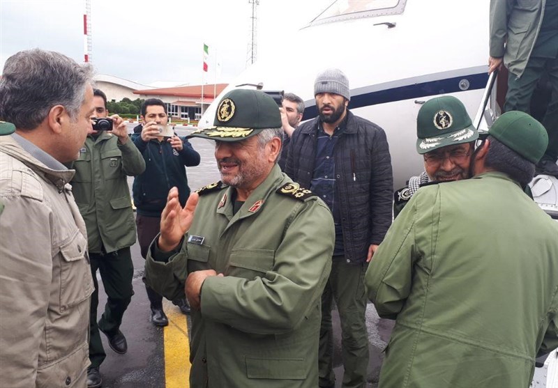 فرمانده کل سپاه برای دومین بار وارد گلستان شد