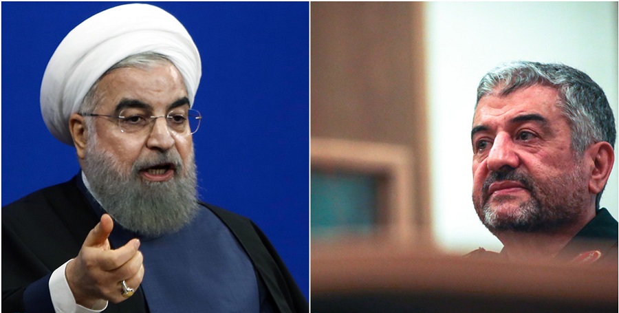 فرمانده کل سپاه پاسخ روحانی را داد: تهمت نزنید فرمانده کل سپاه پاسخ روحانی را داد: تهمت نزنید
