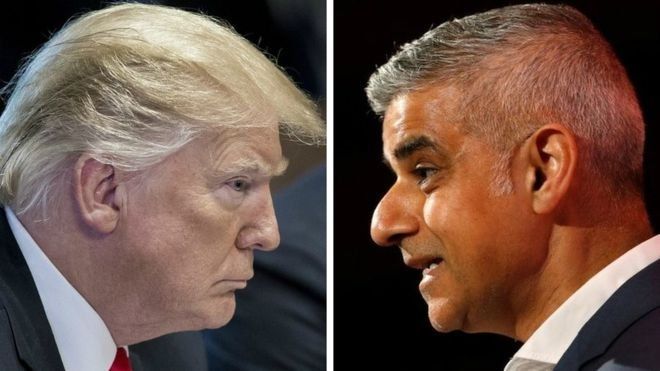 جنجال حمله ترامپ به صادق خان