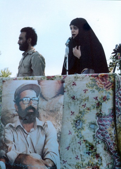 غاده جابر؛ همراه و همسفر لبنانی شهید 