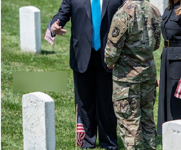 (تصاویر) این بار شلختگی ترامپ سوژه رسانه‌ها شد