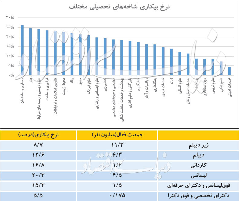 مدرک پرطرفدار بازار کار
