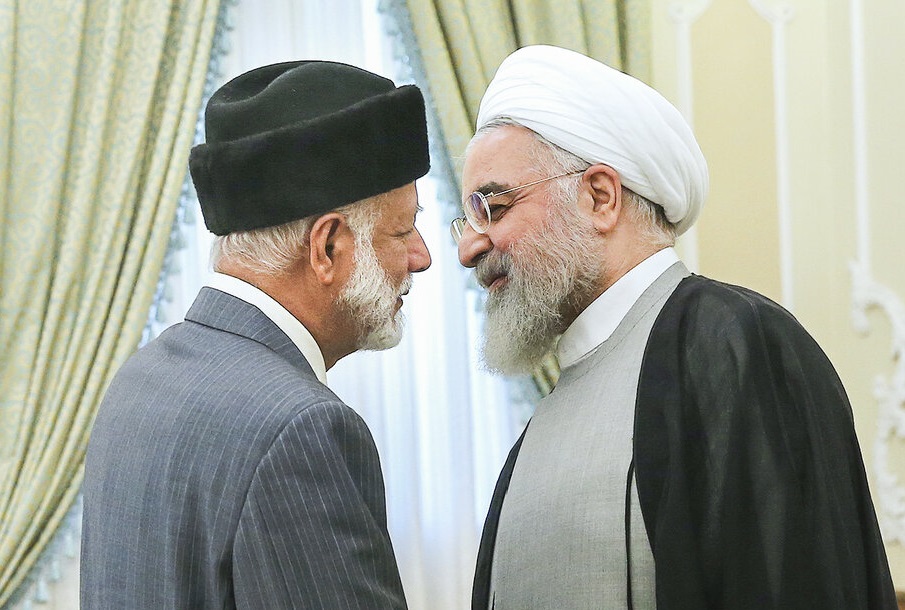 rouhani and ben alavi بن علوی و روحانی
