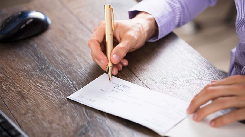 نکاتی که باید در تنظیم چک رعایت کنیم