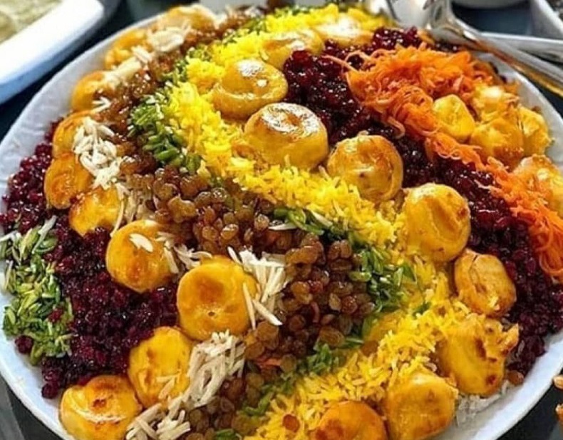 طرز تهیه مرصع پلو