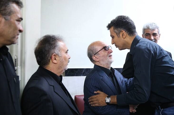 (عکس) حضور همزمان عادل فردوسی پور و جانشینش در یک مراسم (عکس) حضور همزمان عادل فردوسی پور و جانشینش در یک مراسم
