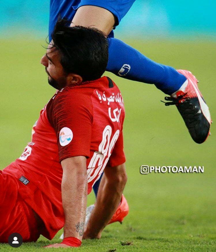 (عکس) بلایی که سیاوش یزدانی سر سیامک نعمتی آورد!