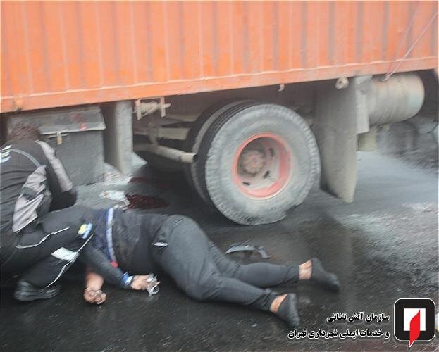 (تصاویر) باران پاییزی تهران حادثه آفرید