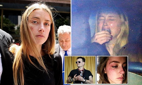 (عکس) ماجرای کتک خوردن عجیب جانی دپ از همسرش امبر هرد (عکس) ماجرای کتک خوردن عجیب جانی دپ از همسرش امبر هرد
