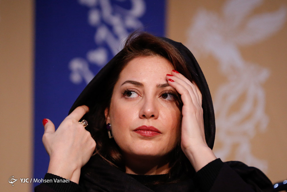 (تصاویر) تجربه طناز طباطبایی از مادر شدن در فیلم خورشید/ اشک‌های طناز طباطبایی در نشست خورشید