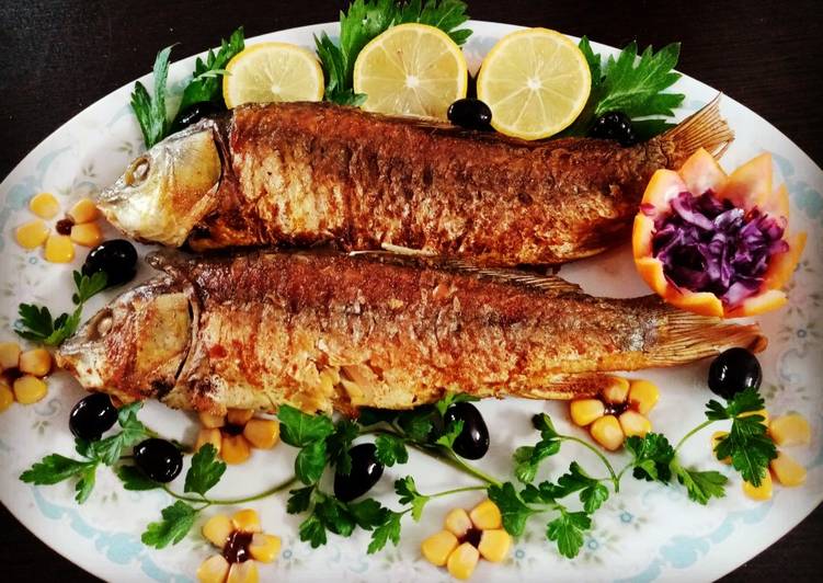 طرز تهیه ماهی شکم پر مجلسی و نکاتی برای خوشمزه تر شدن آن / منتشر نشود طرز تهیه ماهی شکم پر مجلسی و نکاتی برای خوشمزه تر شدن آن / منتشر نشود