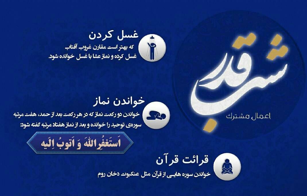 اعمال مشترک شب های قدر ماه رمضان اعمال مشترک شب های قدر ماه رمضان