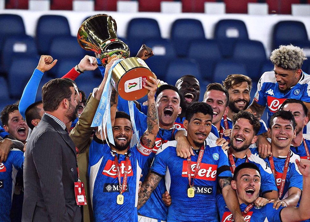ناپولی بعد از شش سال قهرمان جام‌حذفی شد