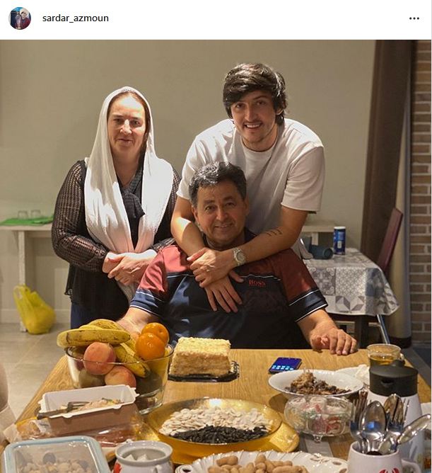 (عکس) پیام سردار آزمون به مناسبت تولد پدرش
