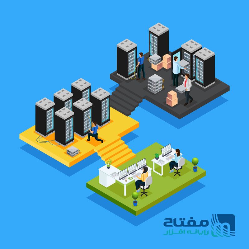 پشتیبانی و خدمات حرفه ای شبکه و سرور توسط 