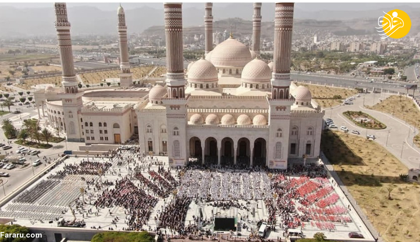 (تصاویر) جشن عروسی ۳۳۰۰ عروس و داماد در یمن