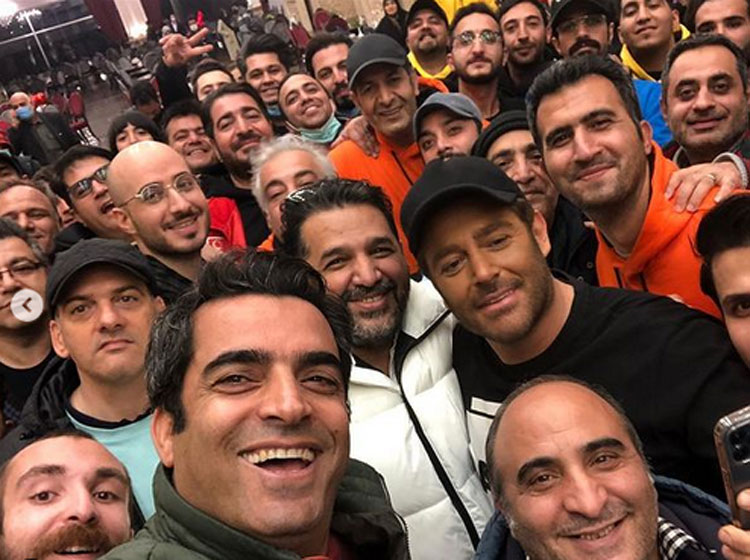 (ویدئو) مراسم عجیب خداحافظی با محمدرضا گلزار