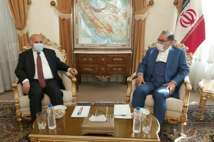 علی شمخانی و فواد حسین 