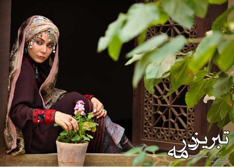 تبریز در مه