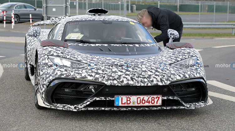 تصاویر مرسدس بنز سوپراسپرت AMG One افشای تصاویر مرسدس بنز سوپراسپرت AMG One