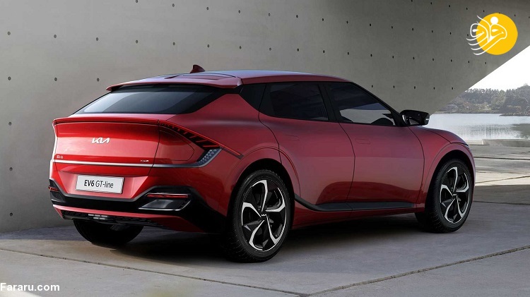 اولین شاسی بلند تمام برقی کیا موتورز Kia EV6 (تصاویر) اولین شاسی بلند برقی کیا