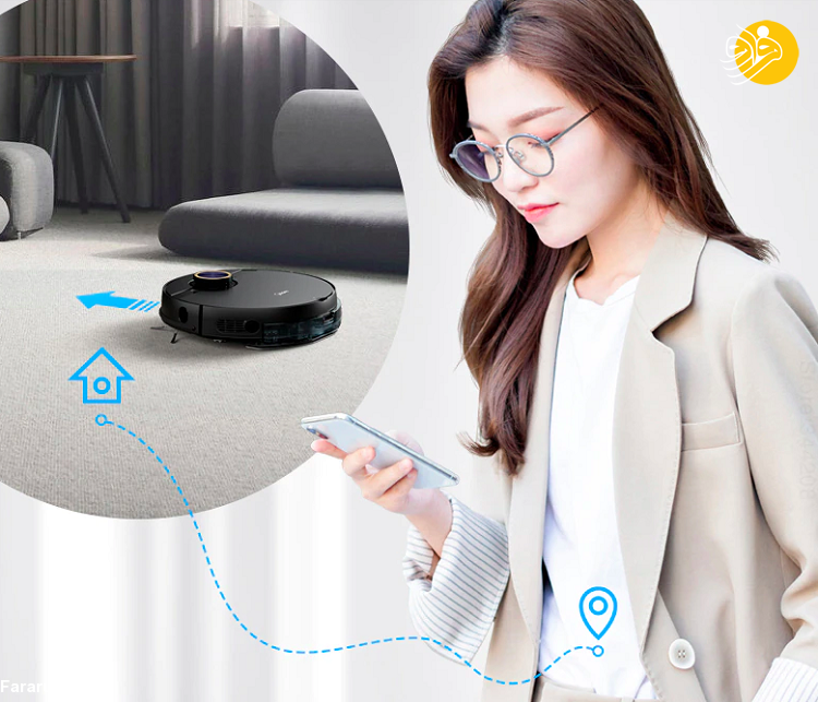 ربات جاروبرقی Midea M7 Pro (تصاویر) رونمایی از یک ربات جاروبرقی شگفت انگیز