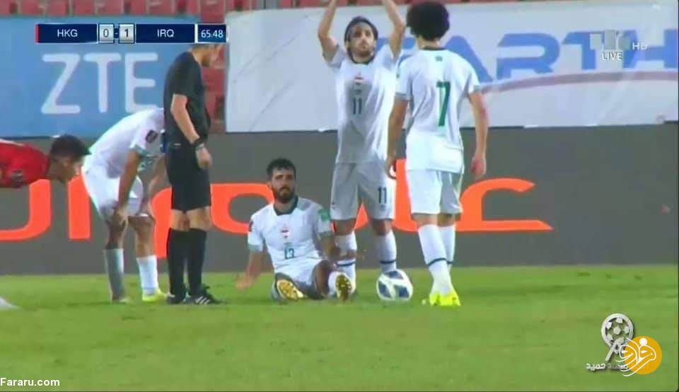 ستاره فوتبال عراق بازی با ایران را از دست داد؟