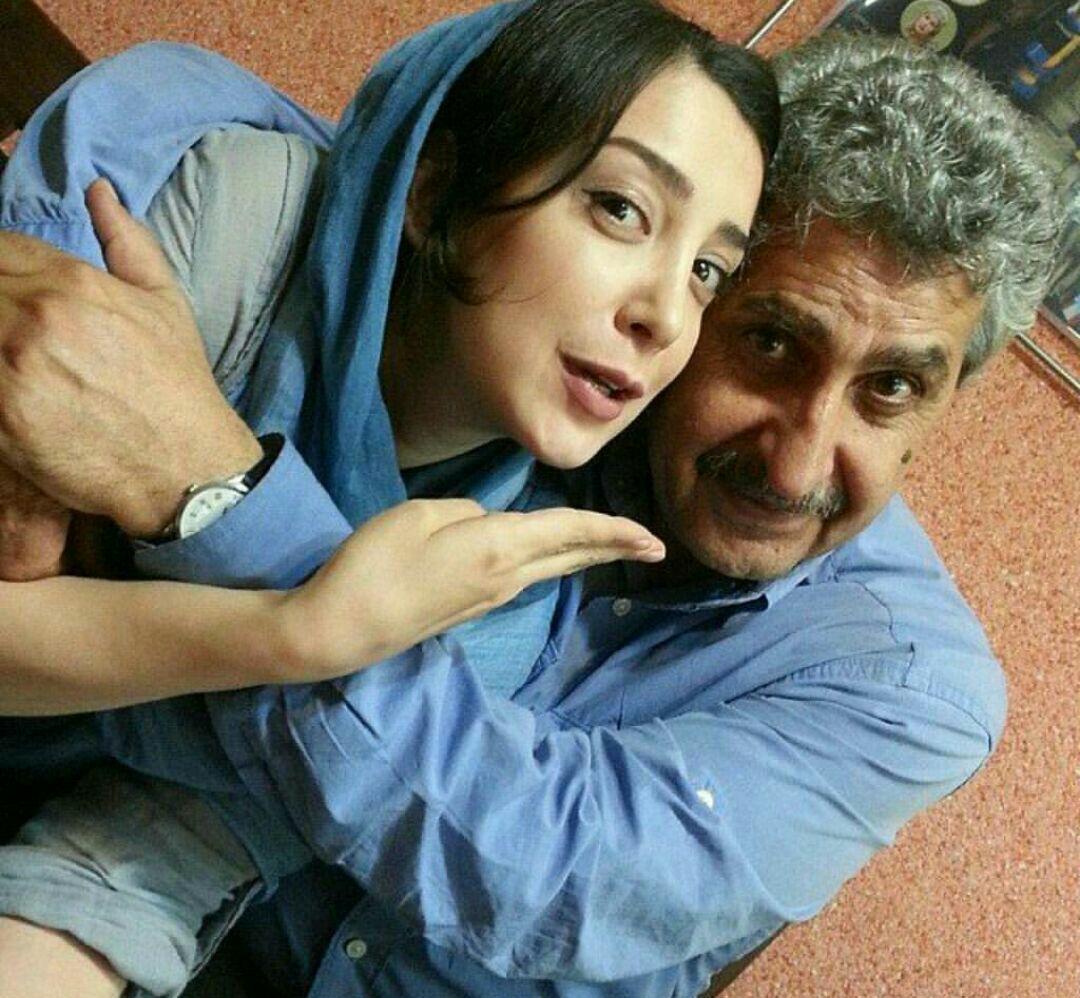 کج شدن صورت سحر جعفری جوزانی 
