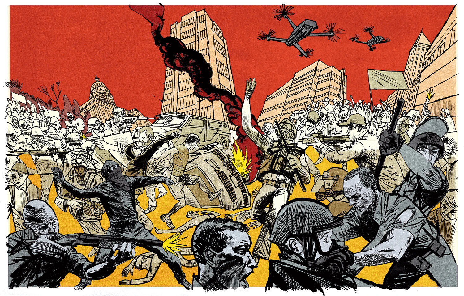 چرا ایده «فروپاشی آمریکا» دور از ذهن نیست؟