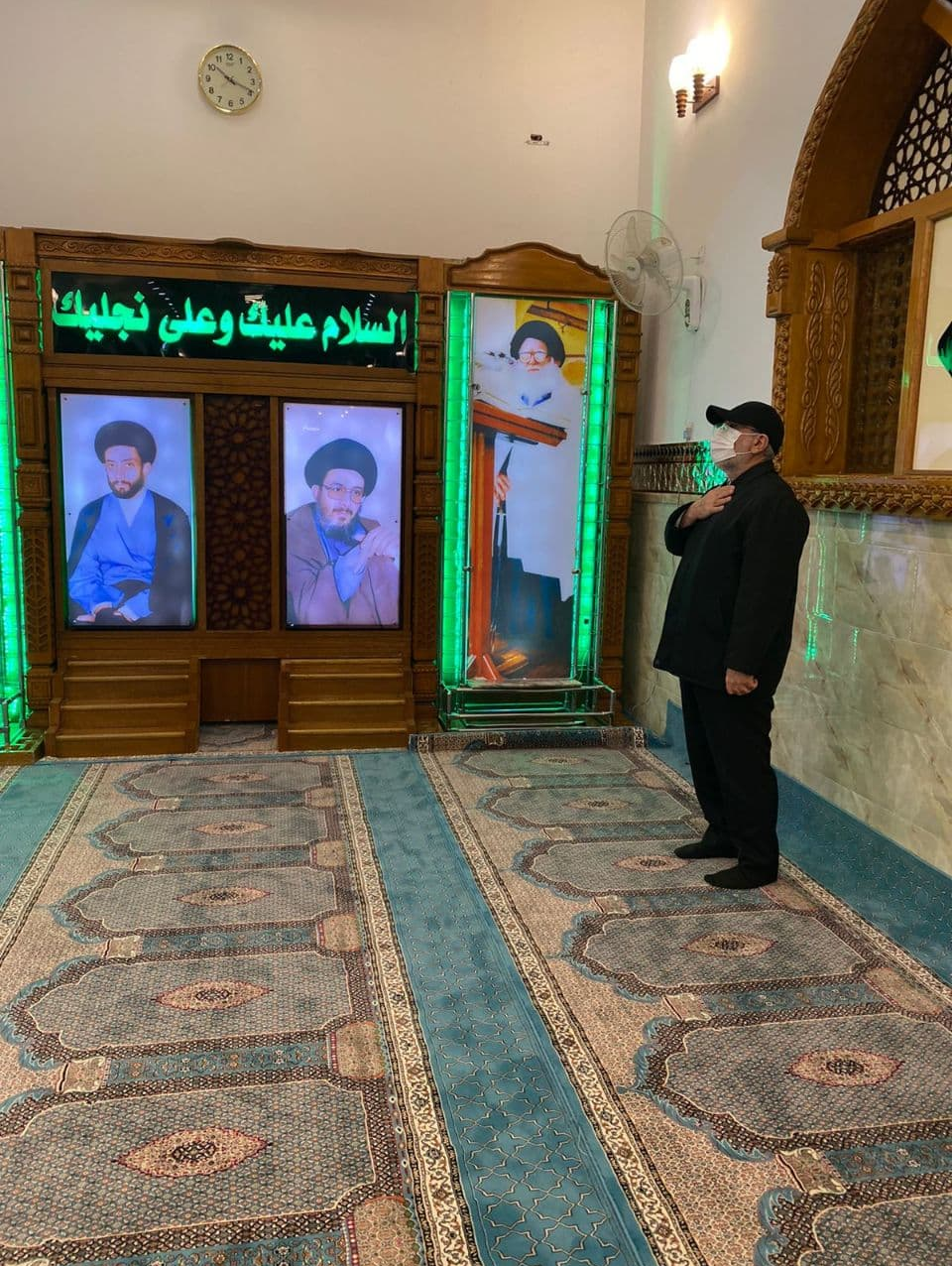 (تصاویر) سفر سردار قاآنی به نجف