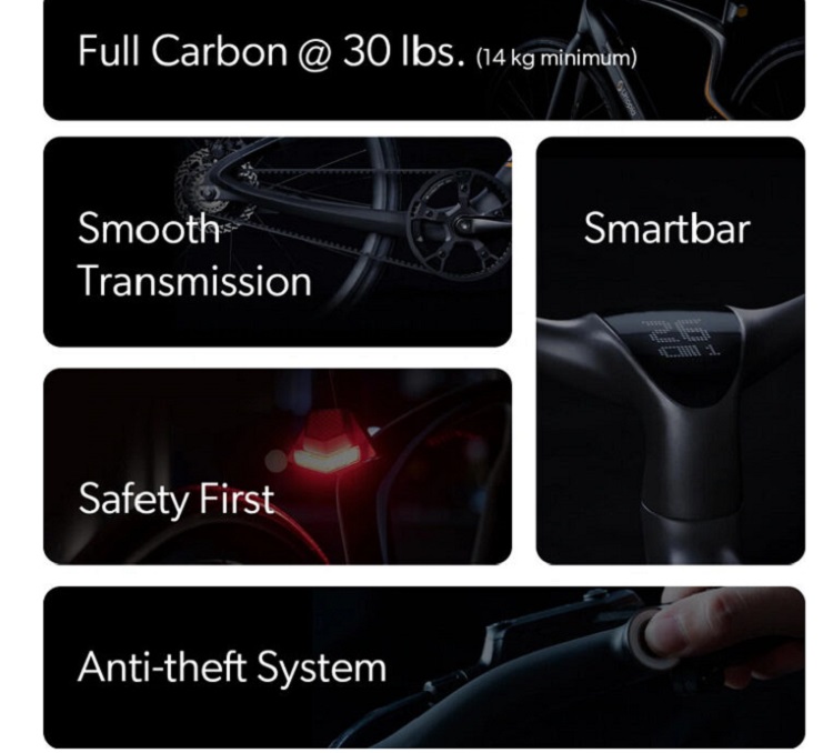 دوچرخه برقی Urtopia Carbon که تنها ۱۴ کیلوگرم وزن دارد! // در حال ویرایش