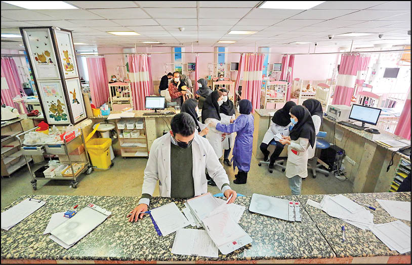 در جست‌وجوی تخت‌خالی برای فرزند بیمار