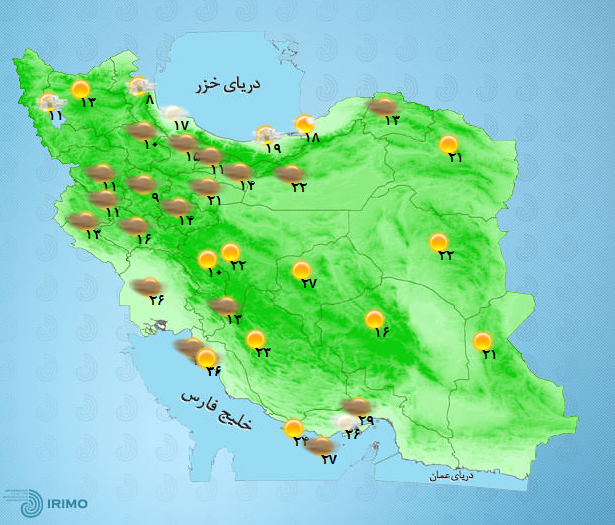 آب و هوای ایران 
