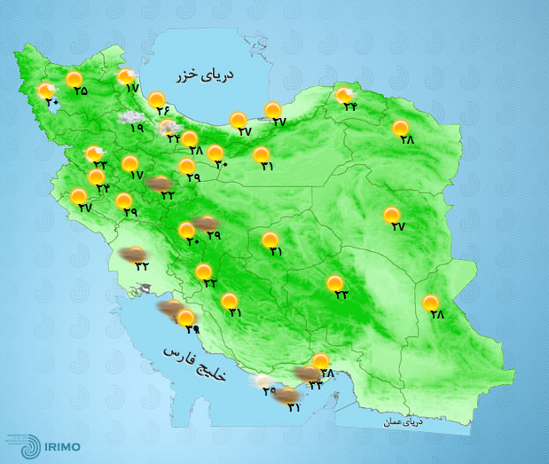 آب و هوای ایران 
