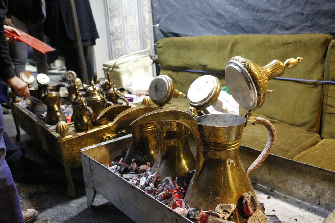 رسم پذیرایی از عزاداران 