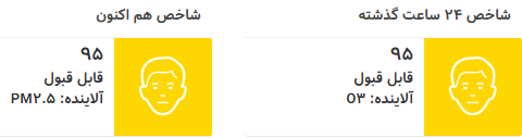 آلودگی تهران
