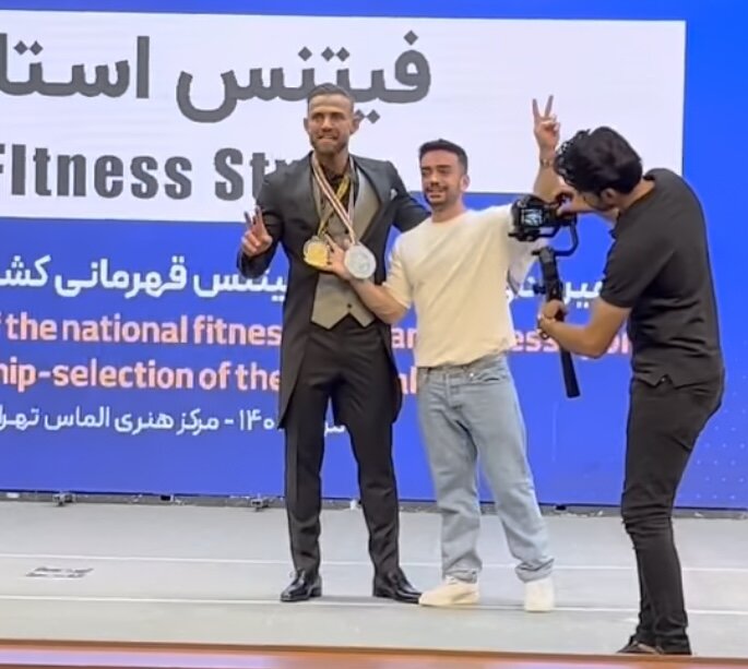 (عکس) ستاره‌ی سابق پرسپولیس در فیتنس استایل!