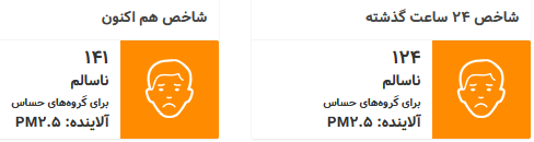 آلودگی هوای تهران