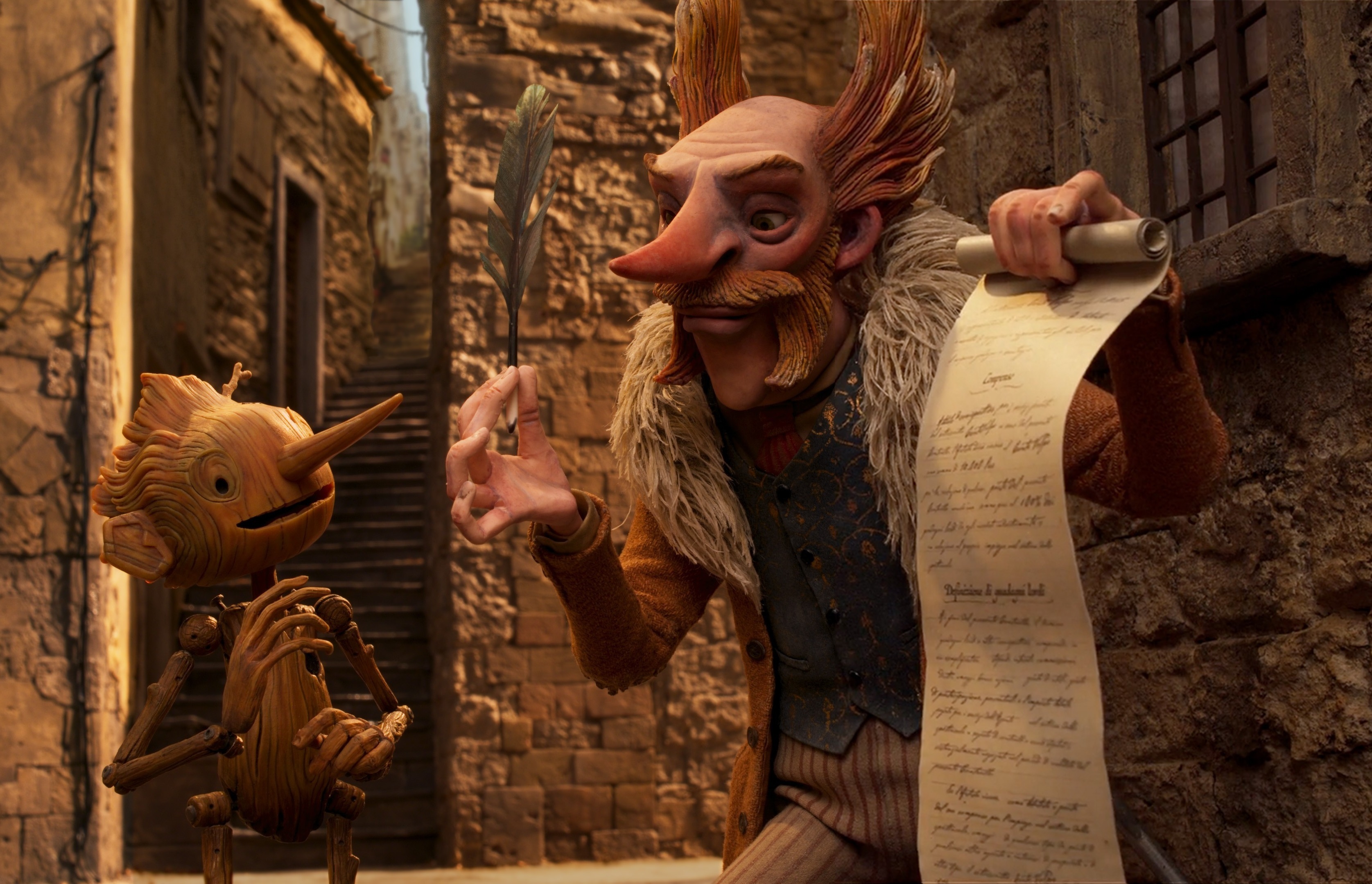 فیلم «پینوکیو»؛ پدر ژپتو در اسارت اندوه و سیاست! ////