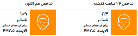 آلودگی هوای تهران