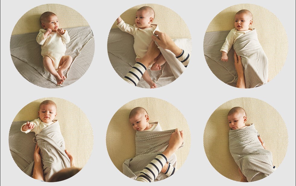 چگونه یک نوزاد را قنداق کنیم؟