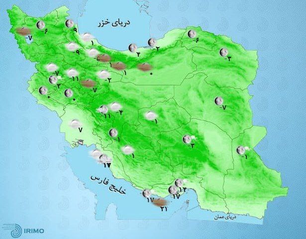 آب و هوای کشور