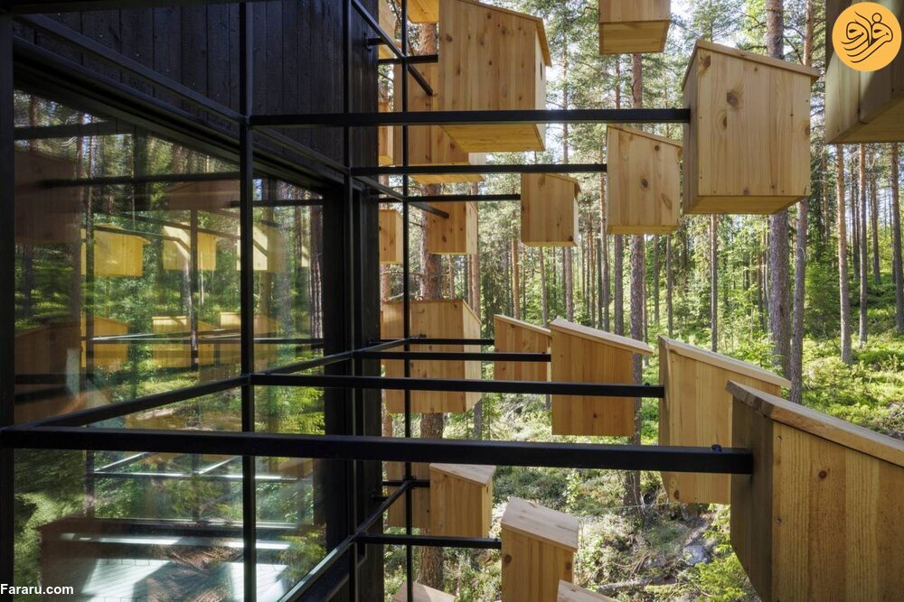 (تصاویر) عجیب‌ترین هتل در جهان