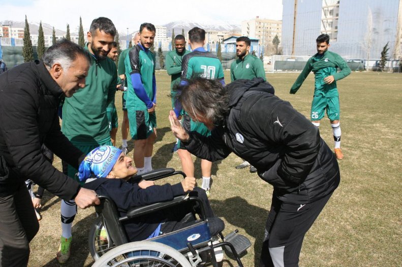 مهمان ویژه در تمرین امروزاستقلال