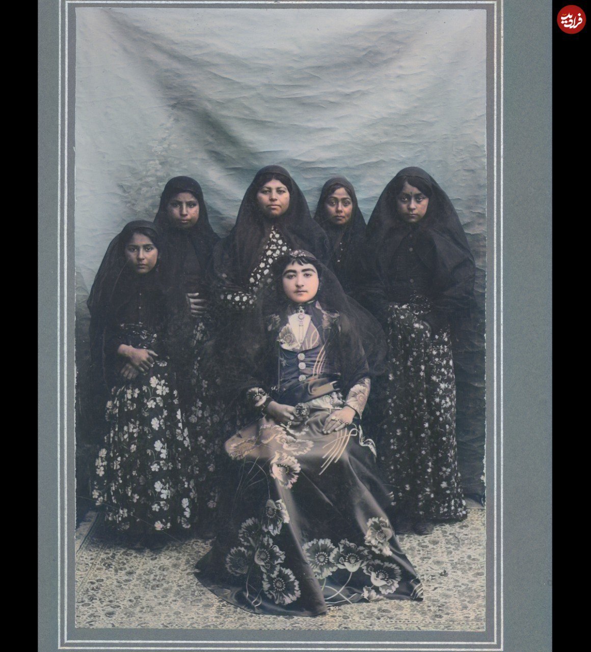 حرمسرای قاجار به روایت عکس‌های رنگی