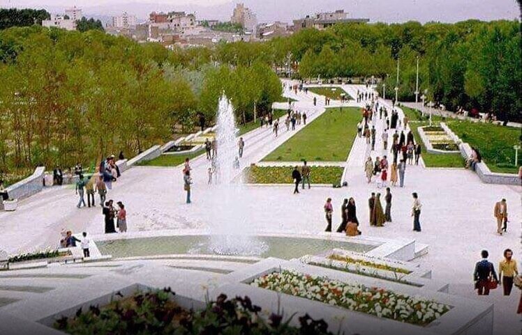 (تصویر) پارک ملت تهران دهه ۵۰