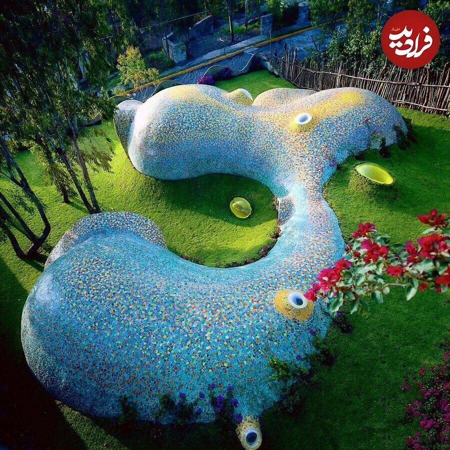 (تصاویر) رویای زندگی در خانه‌های ارگانیک