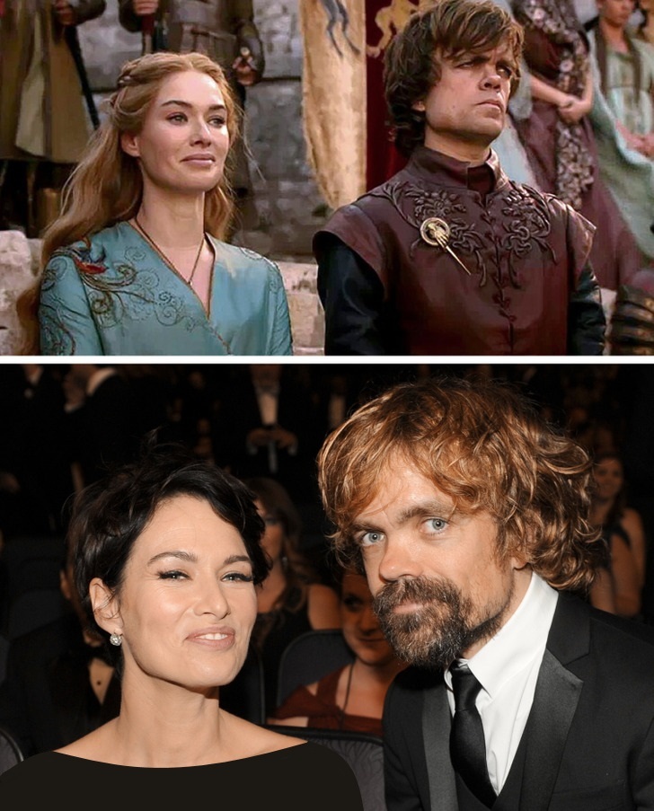 لنا هیدی و پیتر دینکلیج در «بازی تاج و تخت» (Game of Thrones)